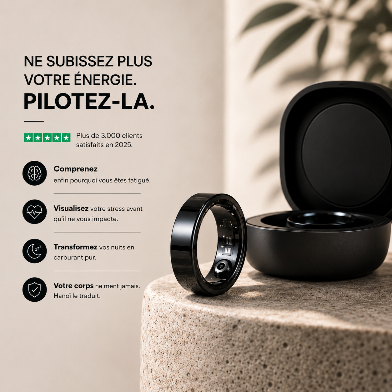 Hanoï Smart Ring™